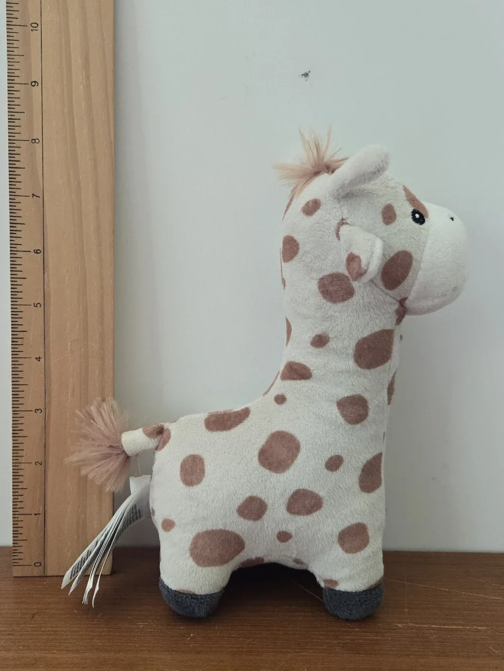 H&M Home Plush Giraffe Stuffed Animal Baby Nursery Stitched Eyes Safari